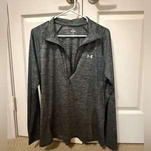 Under Armour Gray Quarter-Zip Pullover